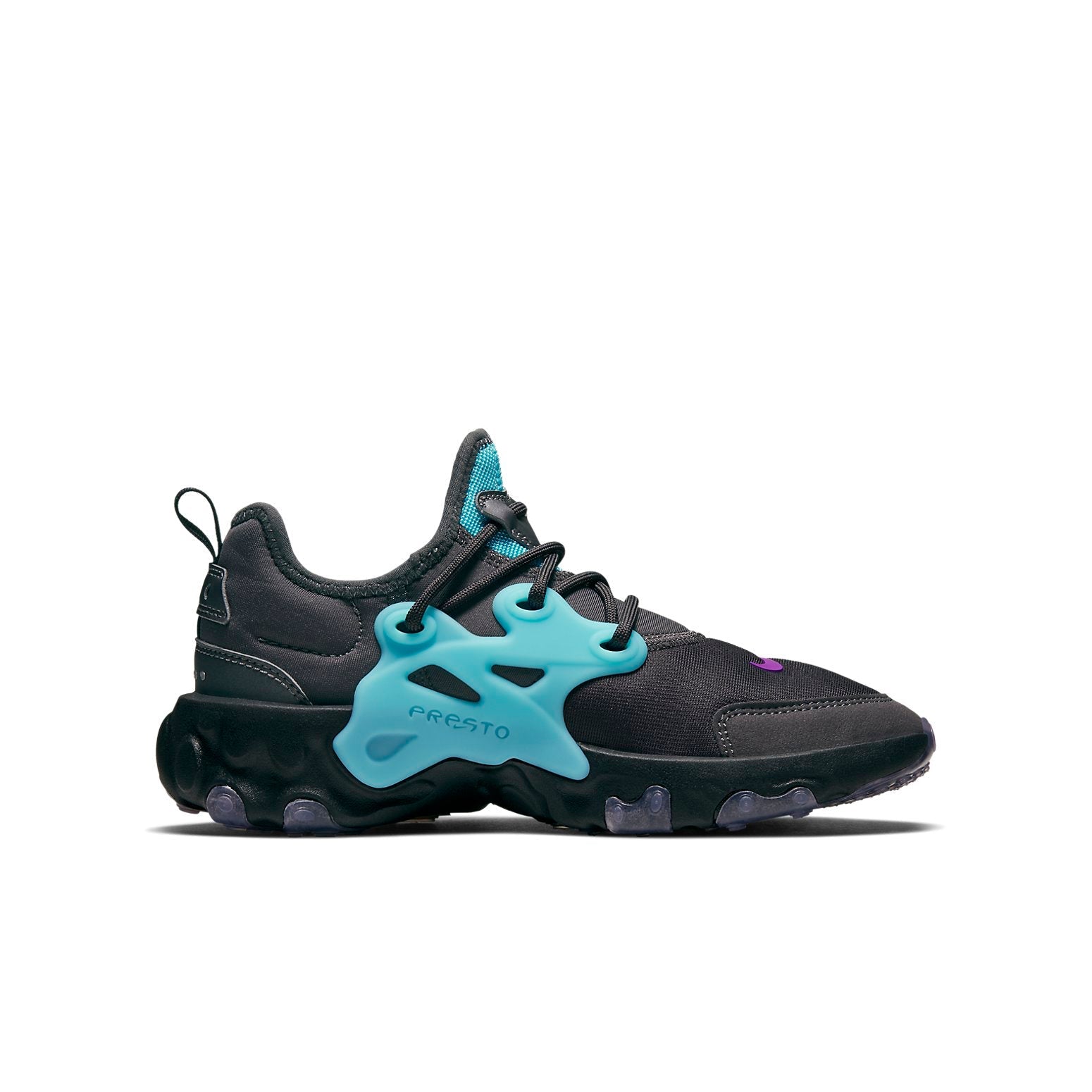 (GS) Nike React Presto 'Thunder Grey Aurora' BQ4002-011