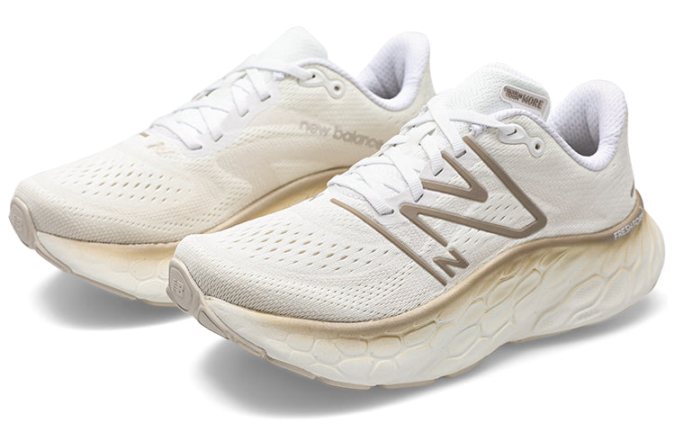 (WMNS) New Balance Fresh Foam X More v4 'White Gold Metallic' WMORCW4
