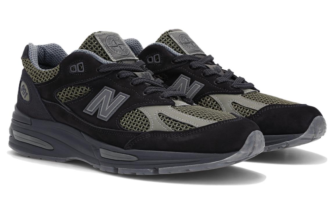 New Balance x Stone Island 991v2 Made in England 'Black' U991SD2