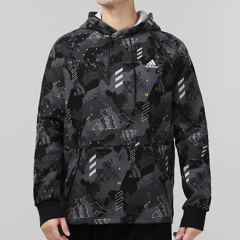 adidas Snw Gfx Hoody Full Print Pattern Pullover H13811