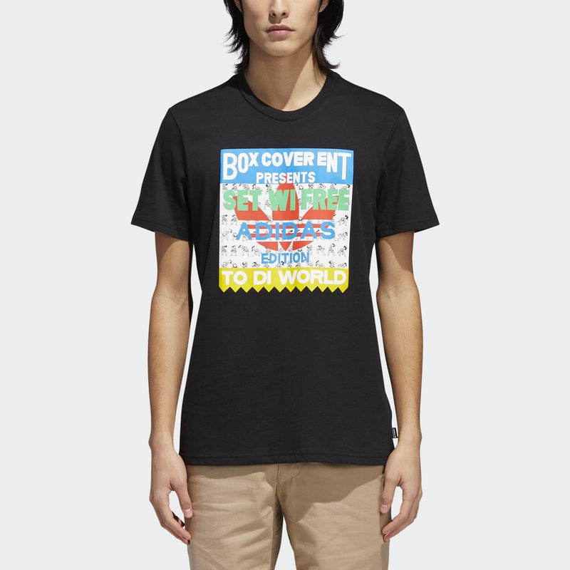 adidas originals SETWIFREE TEE Short Sleeve Black CF3115