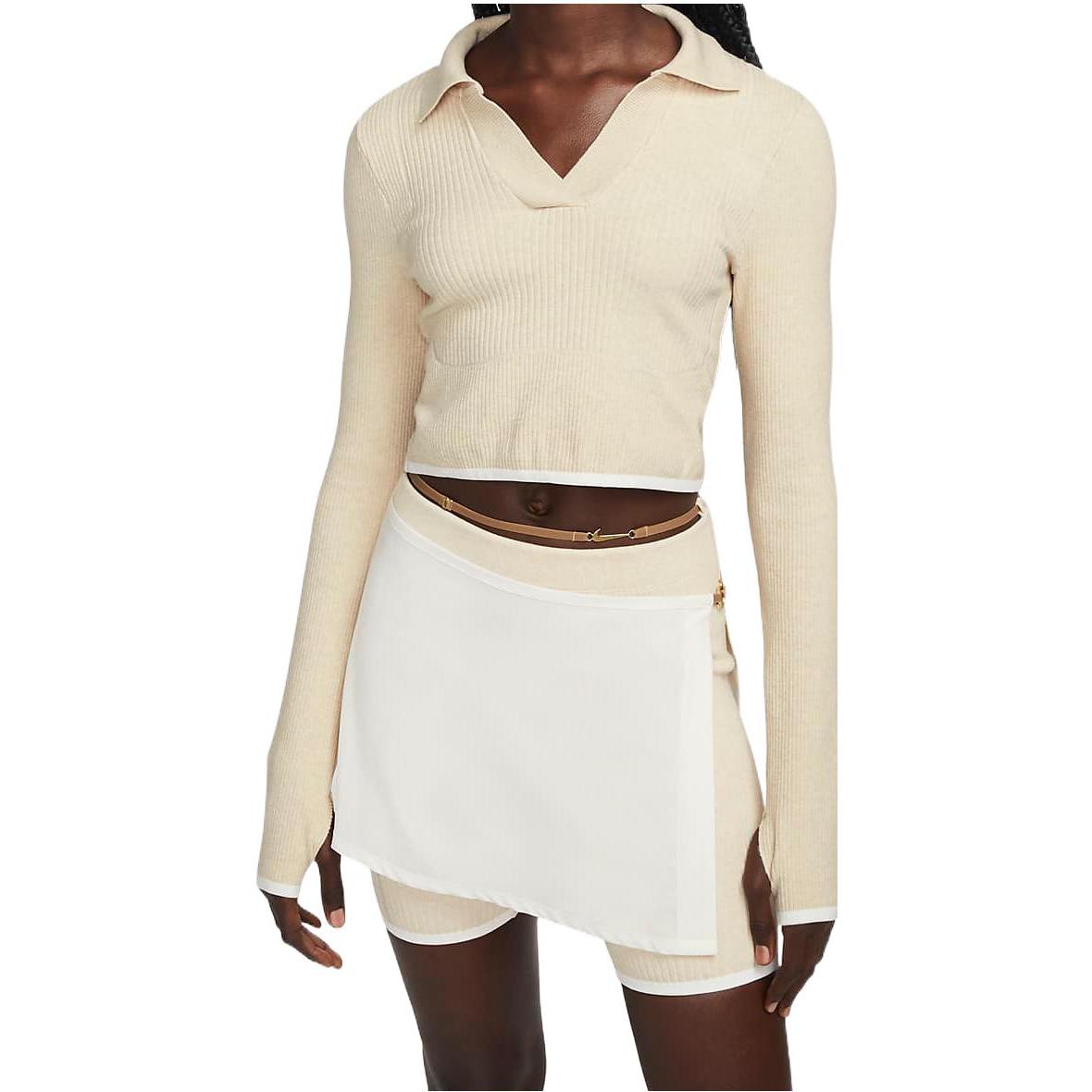 (WMNS) Nike x Jacquemus Polo 'Pearl White' DN3221-219