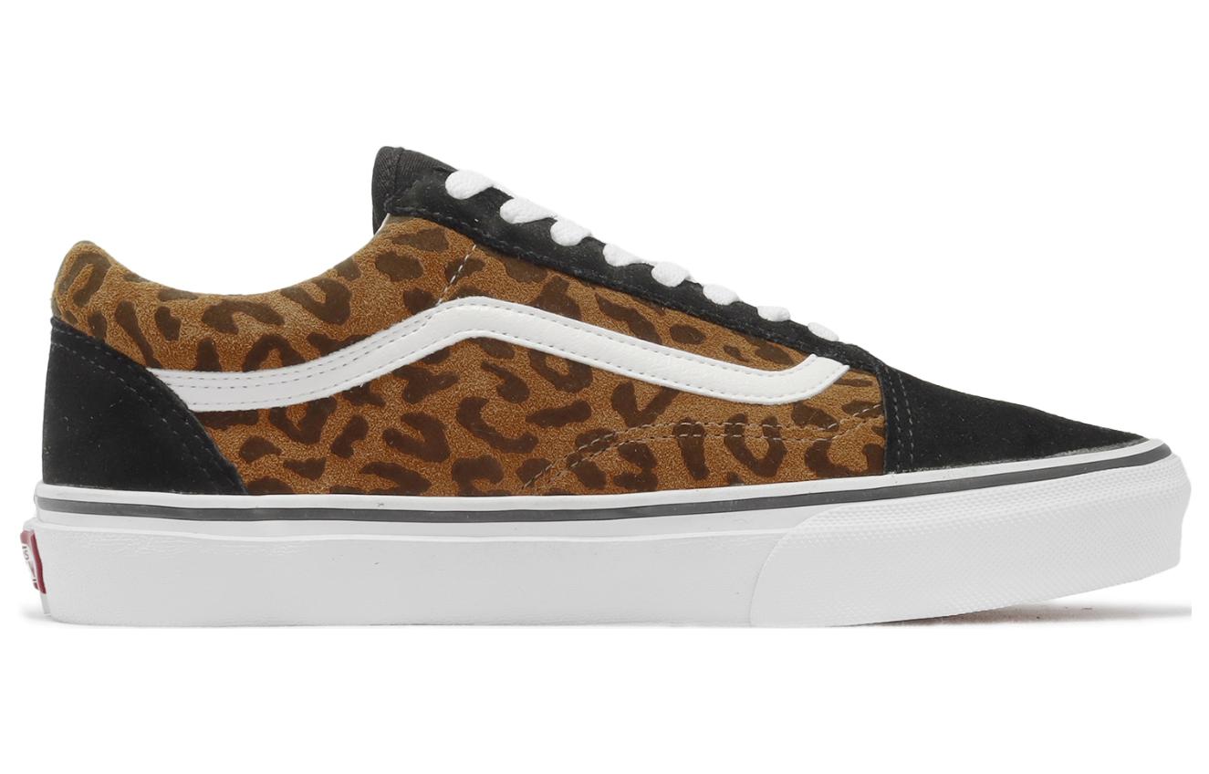 Vans Old Skool Leopard Skate 'Brown Black' 6301370001