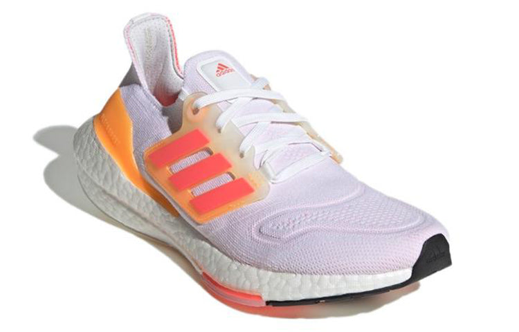 (WMNS) adidas Ultraboost 22 'White Flash Orange' GX5595