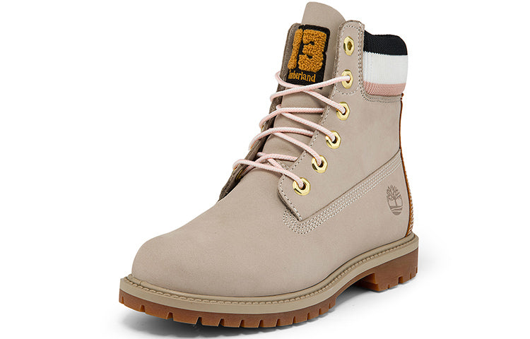 (WMNS) Timberland Premium 6 Inch Heritage Cupsole Boots 'Light Taupe Nubuck' A2GA4W