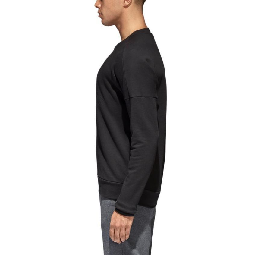 adidas Logo Sweatshirt 'Black' CW3542
