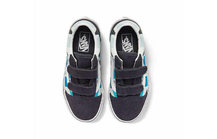 (PS) Vans Old Skool 'Black Blue White' VN0A4BUVAC3
