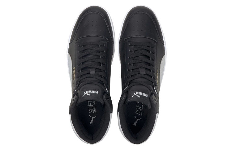 PUMA Shuffle Mid 'Black White' 380748-02