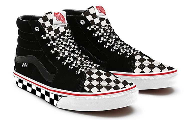 Vans Customs Sk8-hi Skate Chessboard Black/White VN0A3CST061