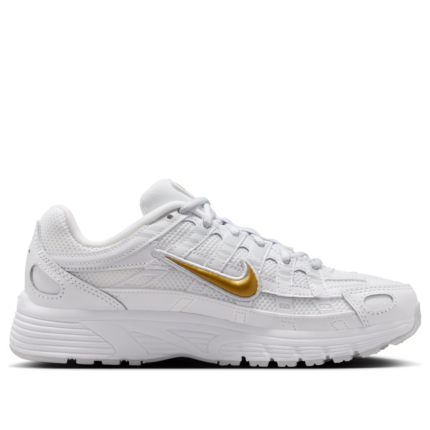 (GS) Nike P-6000 'White Metallic Gold' HV5064-102