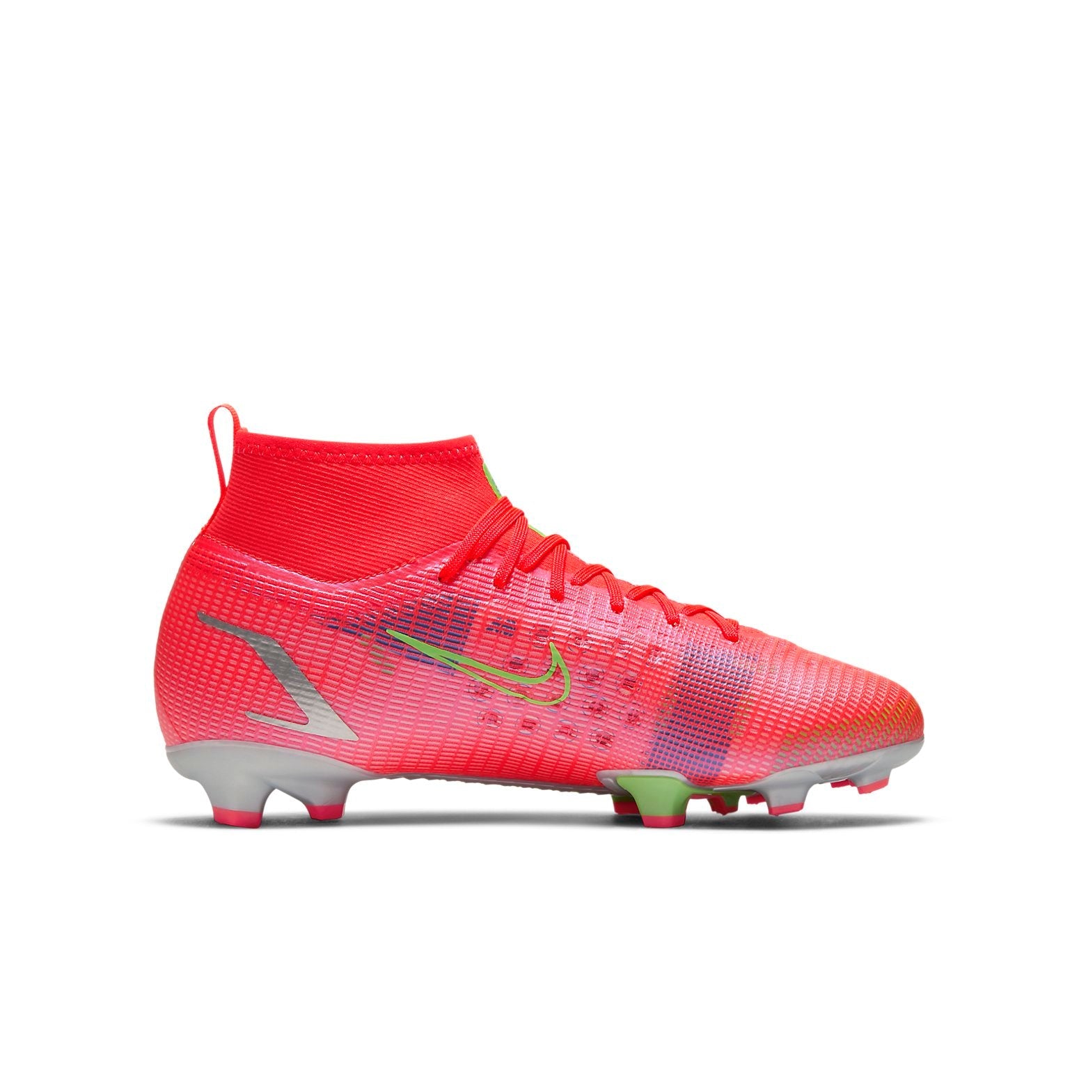 (GS) Nike Mercurial Superfly 8 PRO FG 'Pink White Yellow' CV0804-600