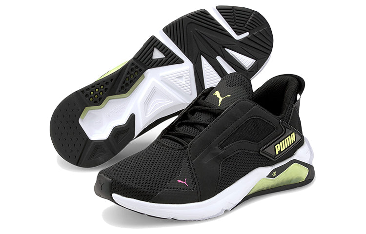 (WMNS) PUMA Lqdcell Method 'Black White Green' 193780-04