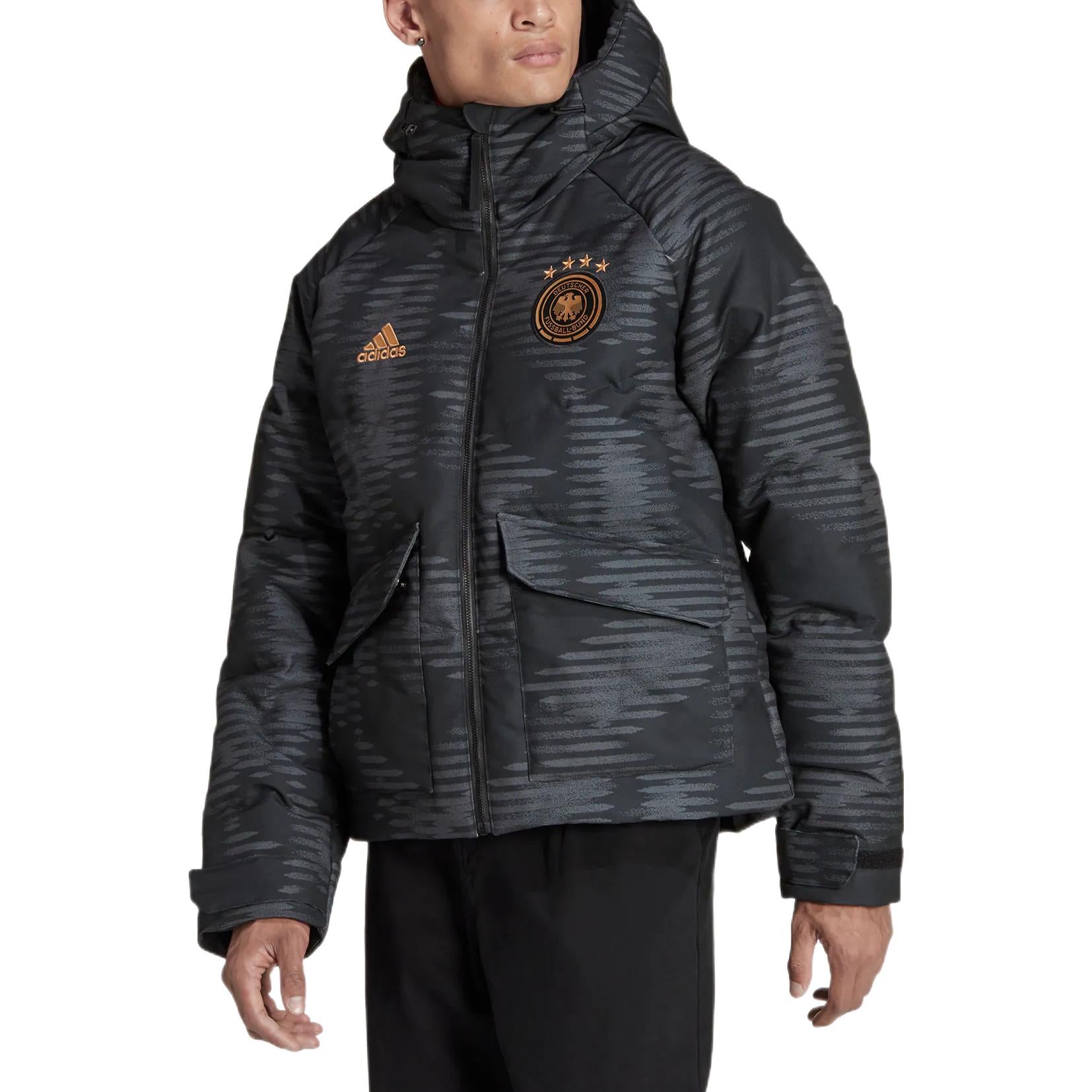 adidas Dfb Dwn Jacket Logo HF4066
