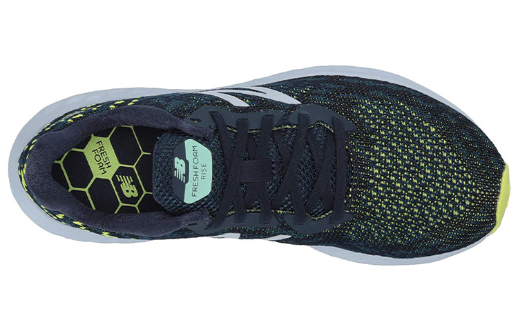 (WMNS) New Balance Fresh Foam V2 Low-Top Black/Green WRISELN2