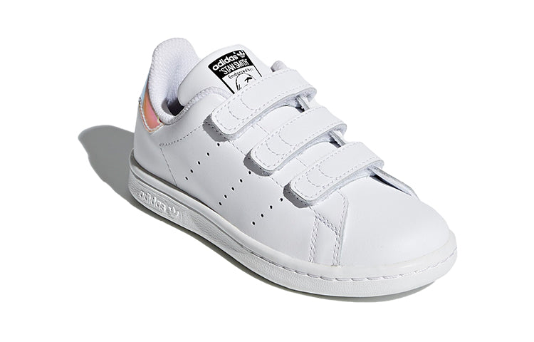 (PS) adidas Stan Smith CF J 'Metallic White' AQ6273