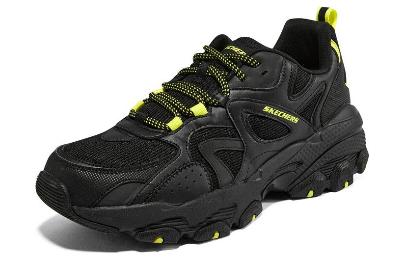 Skechers DLites Sneakers 'Black Yellow' 894166-BKLM