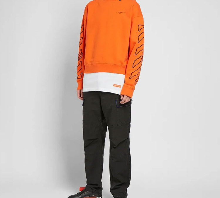 Off-White Aabstract Arrows Oversized Sweatshirt OMBA035F19E300111910
