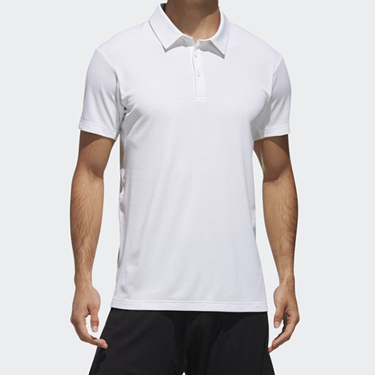 Men's adidas Sports Tennis polo White Polo Shirt DU8412