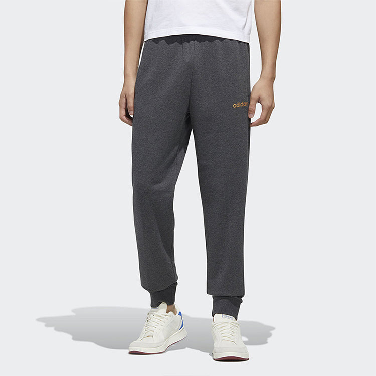 adidas Ess Br Pnt Loose Casual Gold Standard Sport Trousers Men Deep Linen Grey FM3446