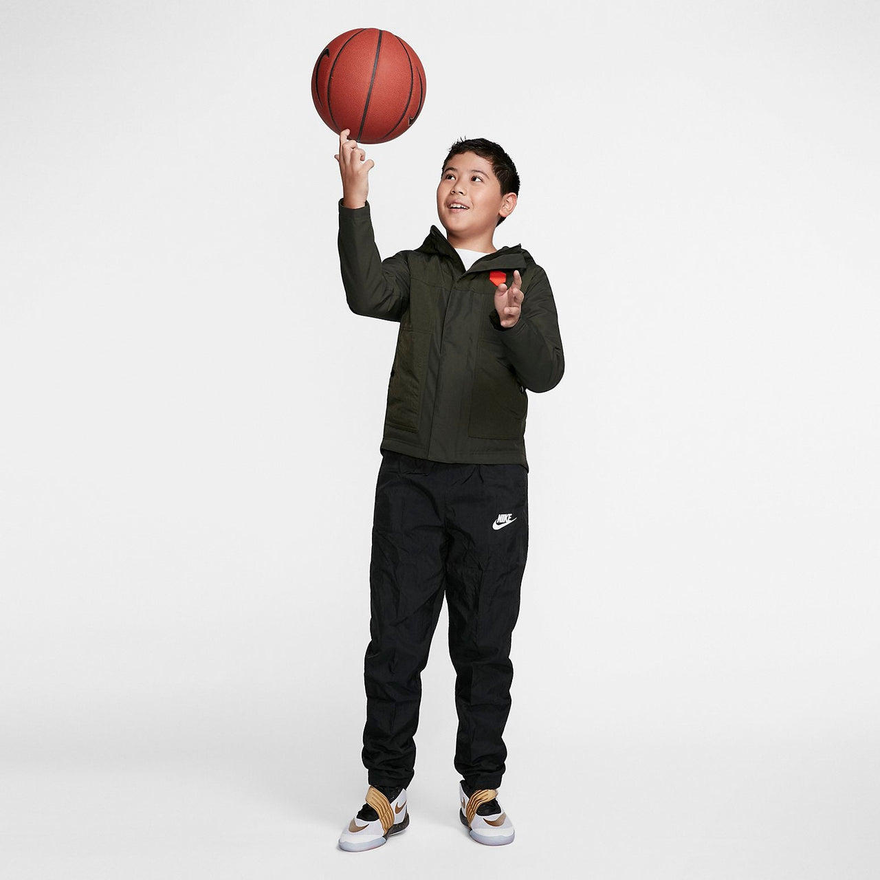 (GS) Nike B NK Lebron Jacket SEQUOIA BV4402-355