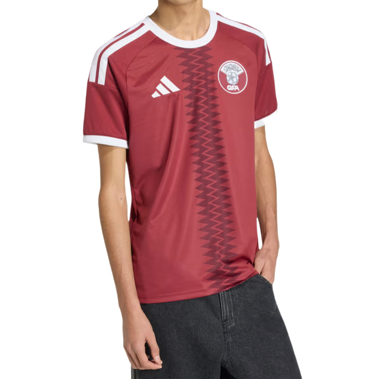 adidas Qatar 26 Home Jersey 'Noble Maroon' KF0824