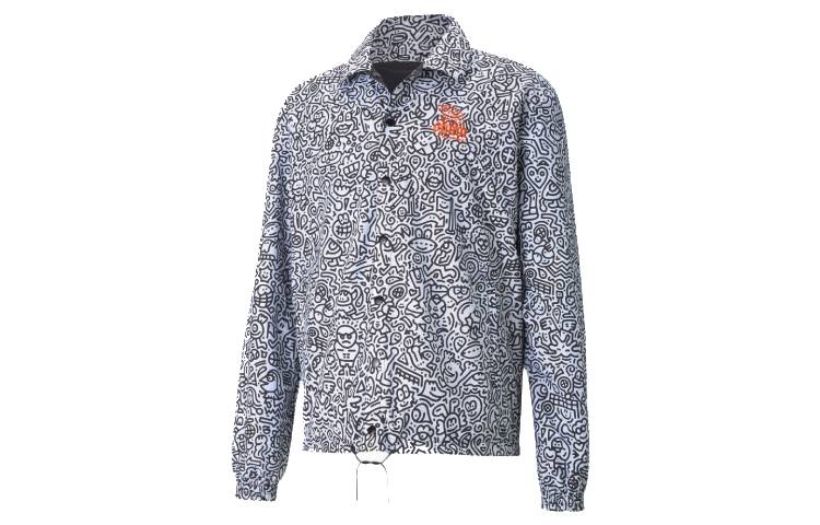 PUMA Mr. Doodle reversible Jacket Black 59863802
