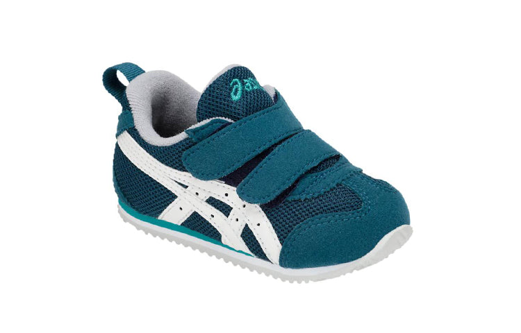 (TD) ASICS Mexican Narrow Baby 4 Running Shoes Blue 1144A008-400