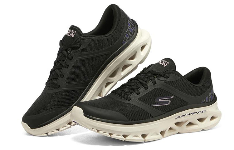 (WMNS) Skechers Go Run Glide-Step Flex 'Black Beige' 128894-BKPK