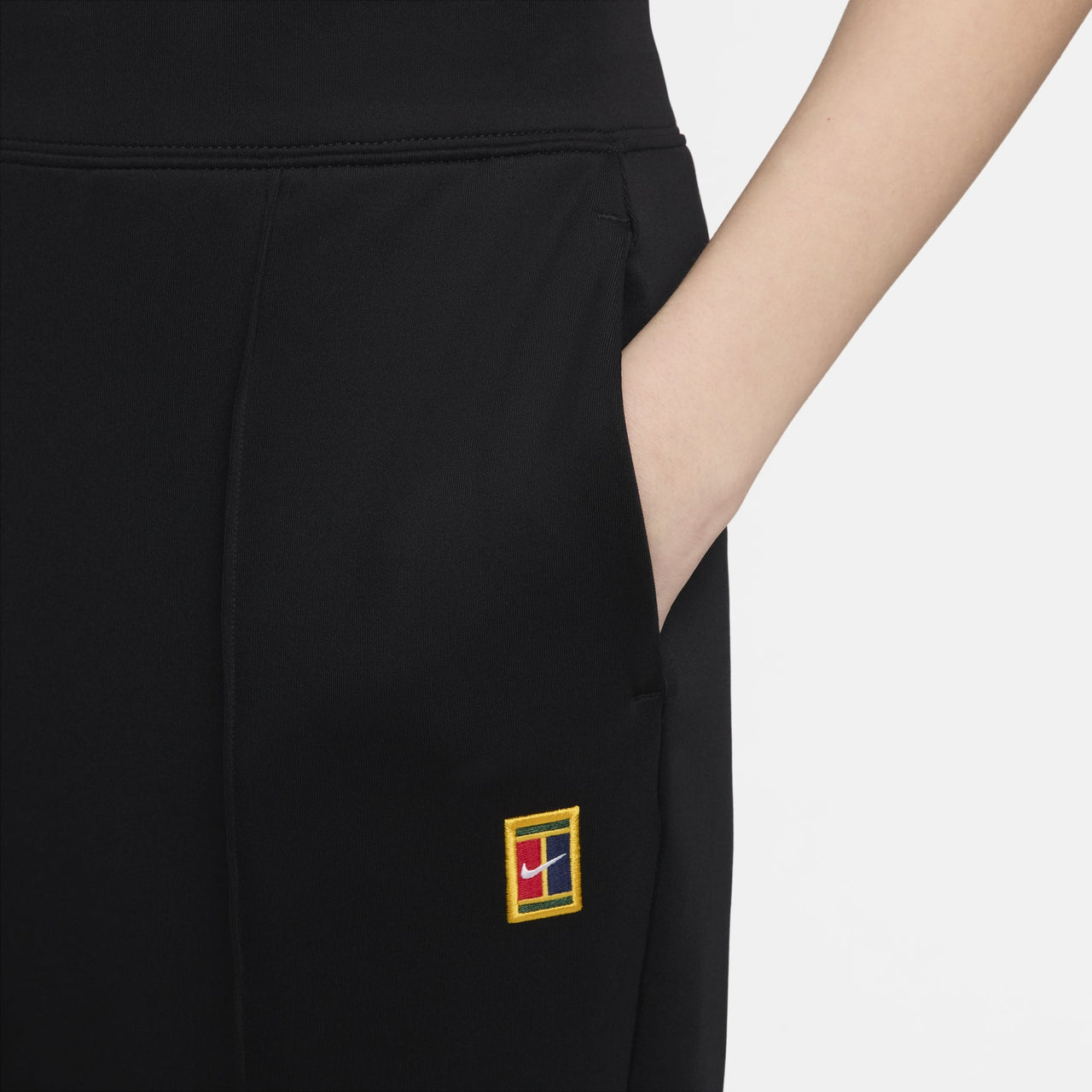 (WMNS) NikeCourt Dri-FIT Knit Tennis Trousers 'Black' DA4723-010