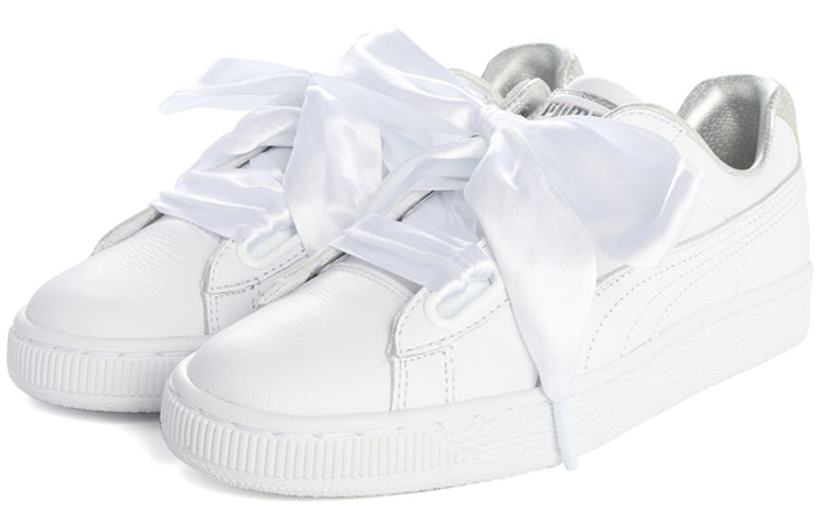(WMNS) PUMA Suede Heart Crush White 365066-01