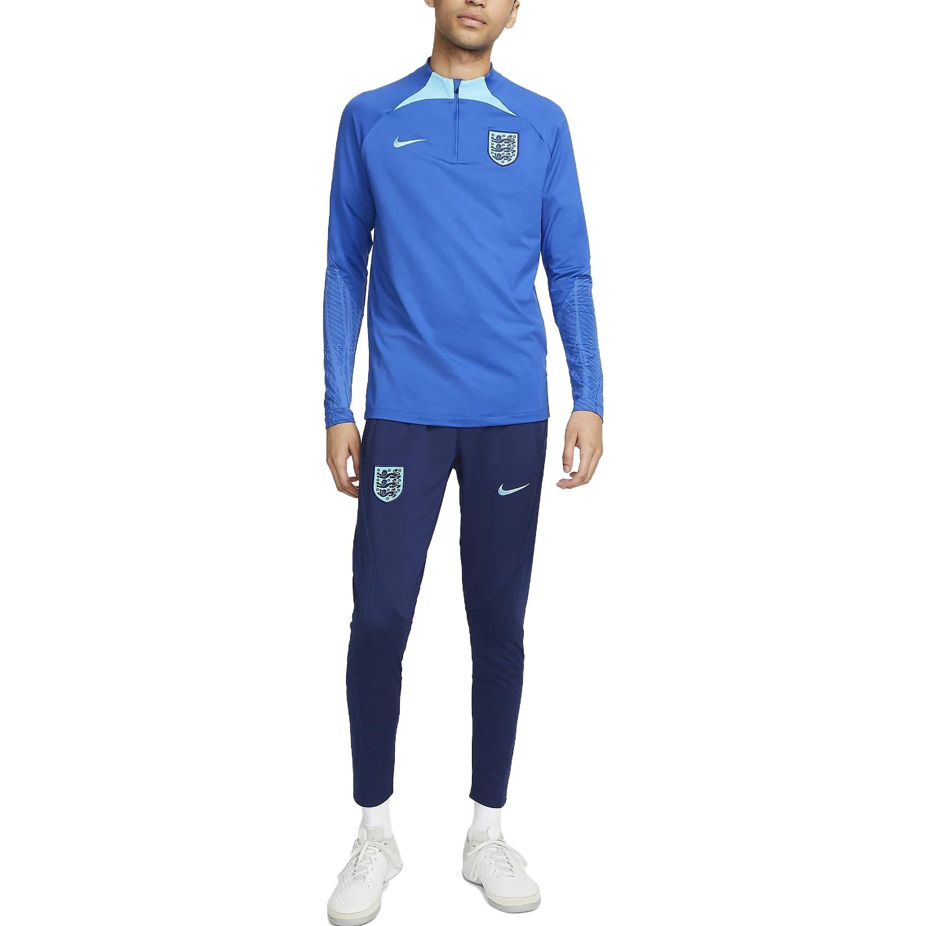 Nike Logo England Strike Dri-FIT Knit Soccer Pants 'Blue' DH6479-492
