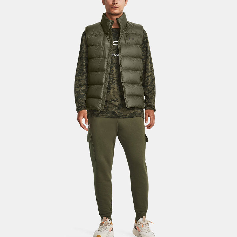 Under Armour Rival Fleece Cargo Joggers 'Olive Green' 1382134-390