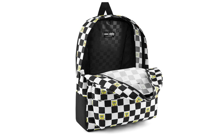 Vans Old Skool x Spongebob Backpack 'White Black' VN0A5KHQQ7Y