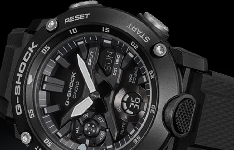 CASIO G-Shock Analog-Digital 'Black' GA-2000S-1APR
