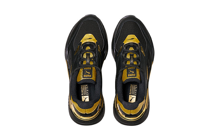 (GS) PUMA RS-Fast 'Black Gold Metal' 375413-01