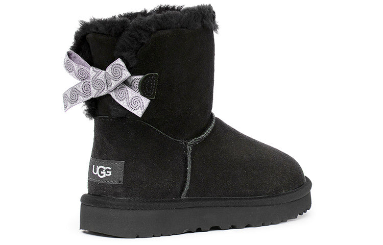 (WMNS) UGG Mini Bailey Bow 'Black' 1116635-BLK