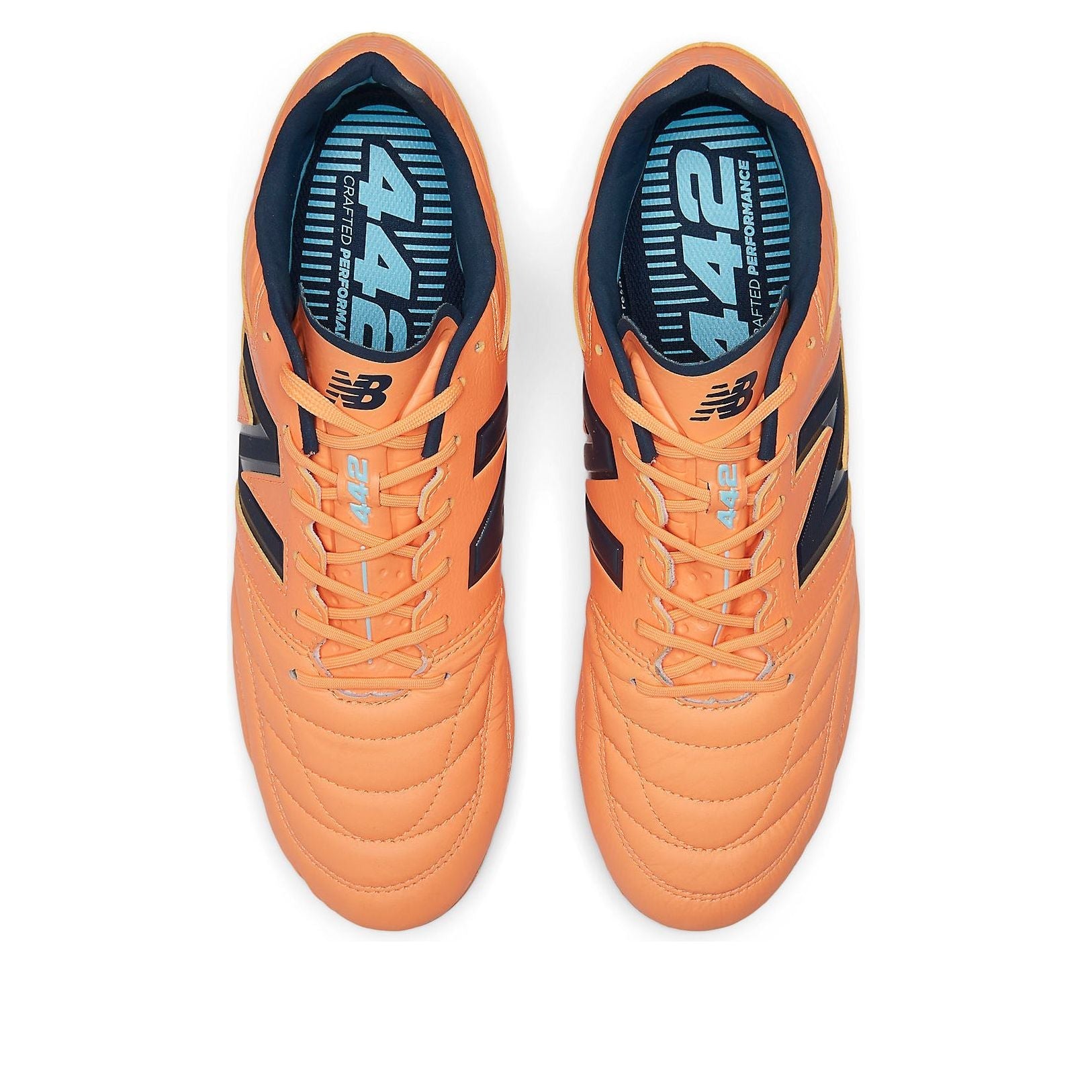 New Balance 442 Pro FG v2 FG 'Hot Mango NB Navy' MS41FH2
