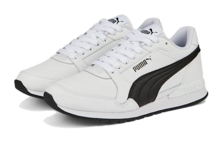 (GS) PUMA ST Runner v3 Leather 'White Black' 384904-07