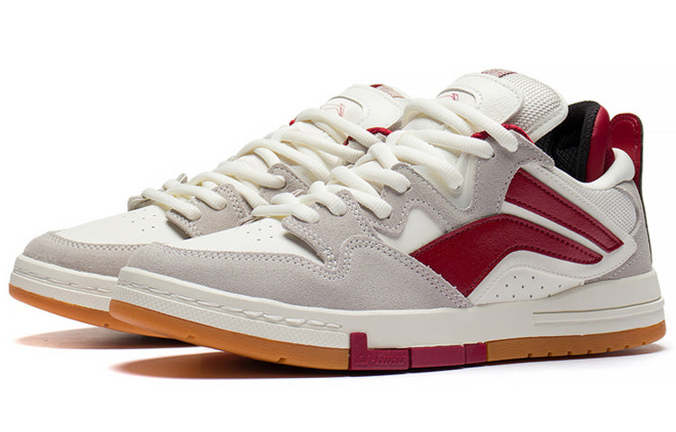 (WMNS) Li-Ning Wave Pro 'Grey Red' AECS060-1
