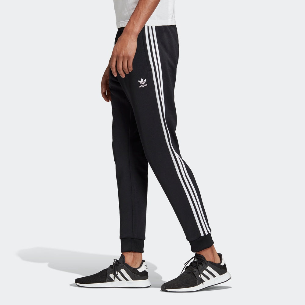 adidas originals Slim Fit Bundle Feet Sports Pants Black GK5902