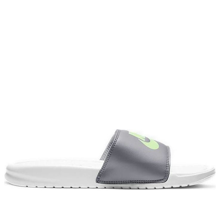 (WMNS) Nike JDI Benassi Slides 'Wolf Grey Volt' 343881-012