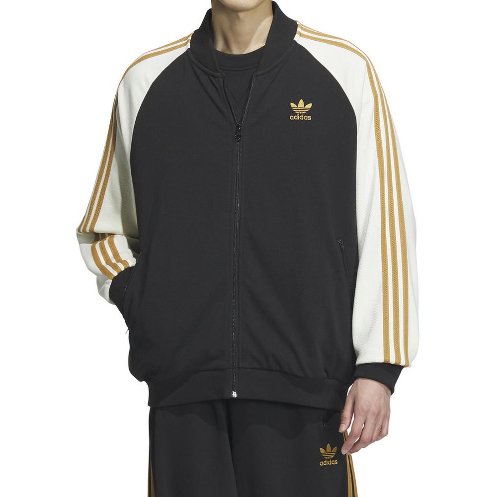 adidas Originals DKN SST Jacket Asia Sizing 'Black White' IX4240