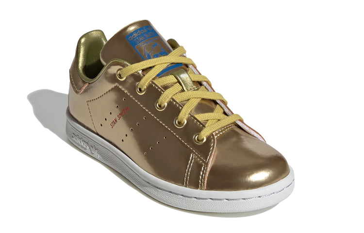 (GS) adidas originals Stan Smith 'Gold Red White' FW8080