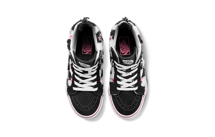 (PS) Vans SK8-Hi 'Black White Pink' VN000W9W8CE