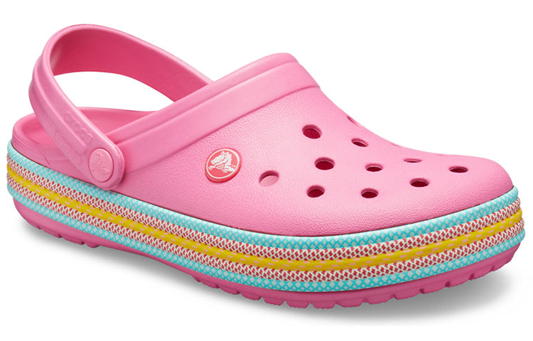 (WMNS) Crocs Crocband Beach Pink Sandals 205889-669