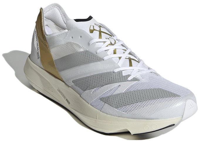 adidas x Tinman Elite Adizero Takumi Sen 8 'White Gold Metallic' GW1380