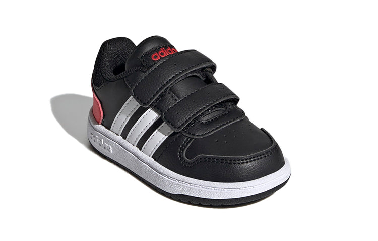 (TD) adidas Hoops 2.0 'Black White Red' FY9444