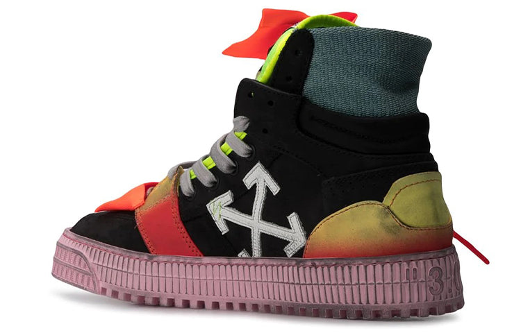 (WMNS) Off-White Off-Court 3.0 'Black Yellow' OWIA112R208001171088