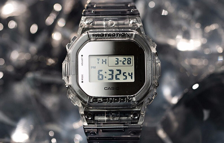 CASIO G-Shock Square 'Silver' DW-5600SK-1PRS
