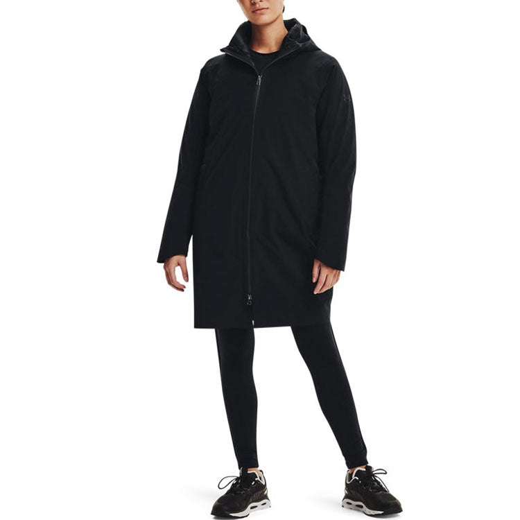 (WMNS) Under Armour ColdGear Infrared Down 3-in-1 Jacket 'Black' 1365073-001